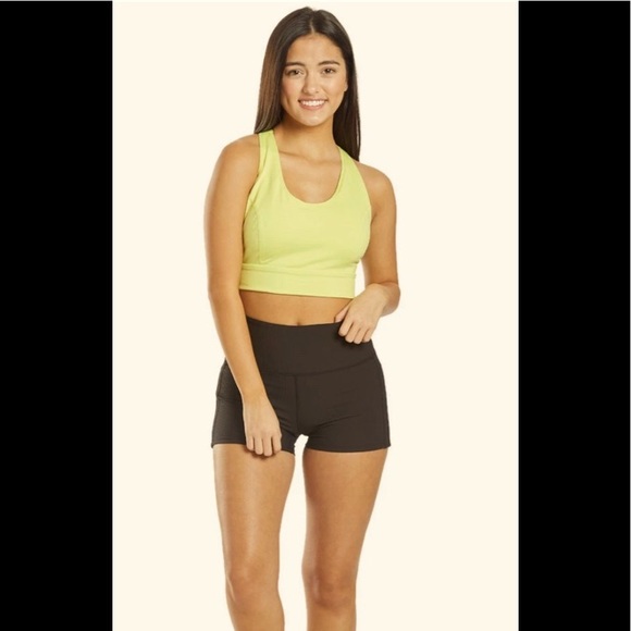 NWT! Free People Movement Synergy Key Lime Bra S - Picture 2 of 5